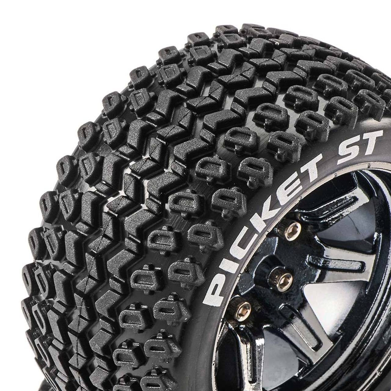 Picket ST 2.8 Mounted Black Chrome 14mm Hex (2