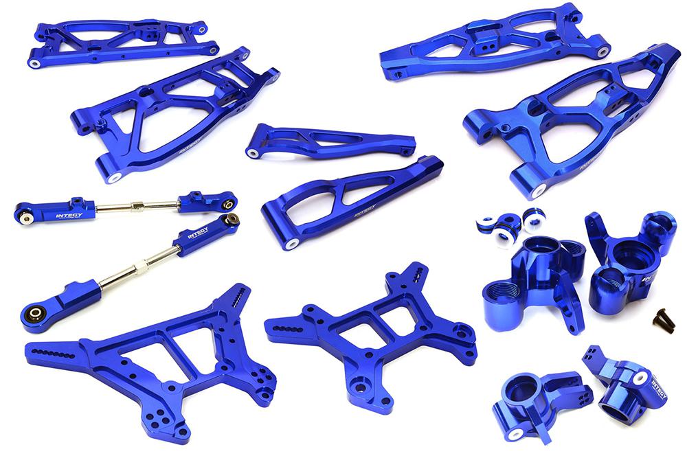 Billet Machined Alloy Suspension Kit for Arrma 1/8 Kraton 6S BLX C28729BLUE
