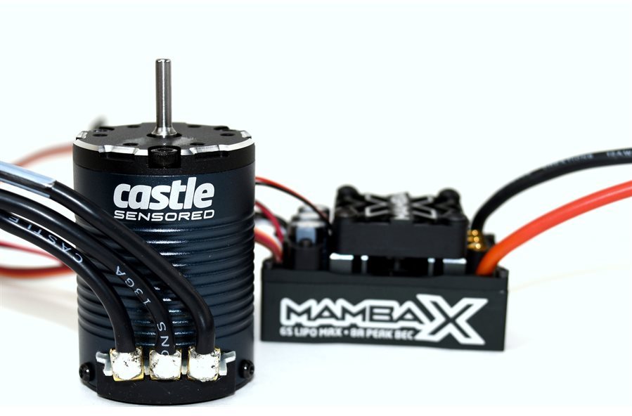 MAMBA X, 25.2V WP ESC,1406-2850Kv Sensored:Crawler