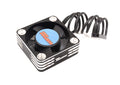 Aluminum High Speed Turbo Cooling Fan 30mmx30mmx10mm C29315SILVER