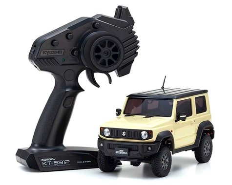 Kyosho MX-01 Mini-Z 4X4 Readyset w/Jimny Sierra (Ivory) & 2.4GHz Radio System