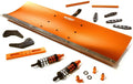 Integy RC Model Hop-ups C27055ORANGE Alloy Machined Snowplow Kit for Traxxas X-Maxx 4X4