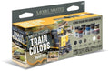 Model Master Train Acrylic Paint Set (6 Colors)
