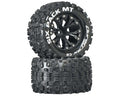 Sixpack MT 2.8" Truck 2WD Mntd 1/2" Offset C2 Blk (2)