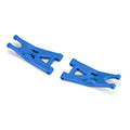 Bash Armor Front Suspension Arms (Blue) for ARRMA 3S Vehicles