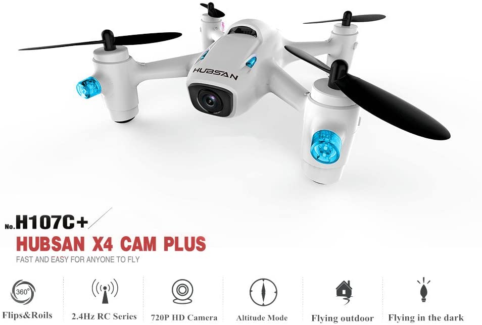 H107C+ X4 Micro Quadcopter Camera Plus RTF