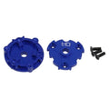 Hot Racing heavy duty CNC machined blue anodized aluminum Crush Drive hub for Traxxas E-Revo 2.0
