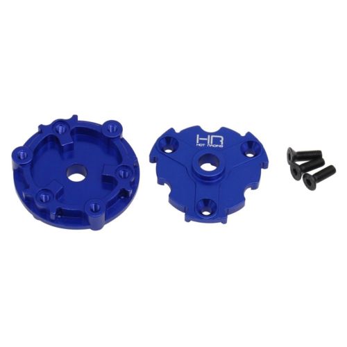Hot Racing heavy duty CNC machined blue anodized aluminum Crush Drive hub for Traxxas E-Revo 2.0