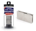 1"x1"x1/8" Rare Earth Block Magnets (4)