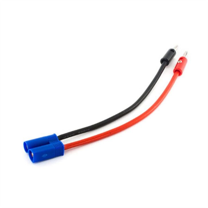 EC5 Device Charge Lead with 6" Wire & Jacks, 12Awg