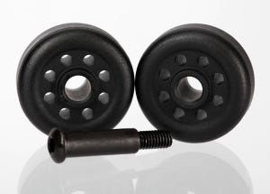 WHEELS (2) / AXLE (1) (FOR WHEELIE BAR, #6978)