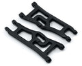 70662 Wide Front A-Arms Black Rustler/Stampede