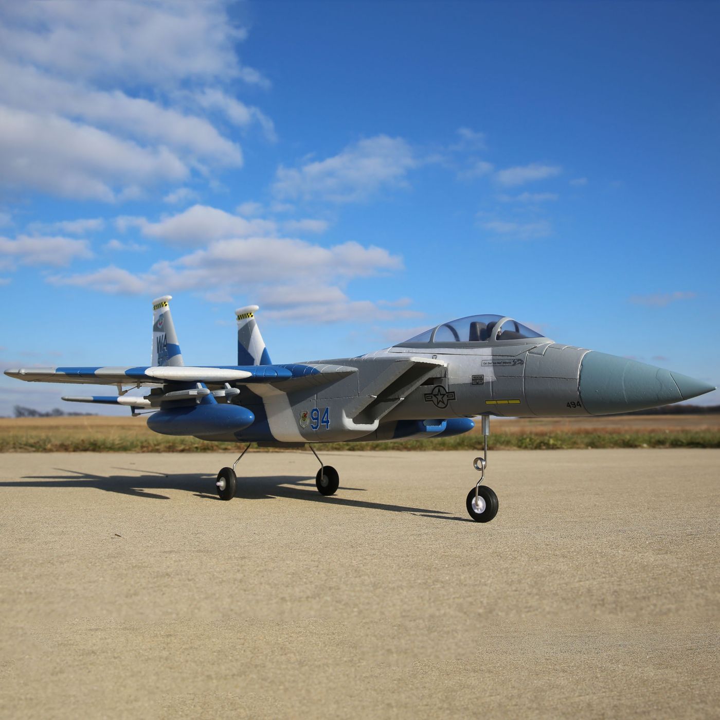 F-15 Eagle 64mm EDF BNF w/AS3X & SAFE