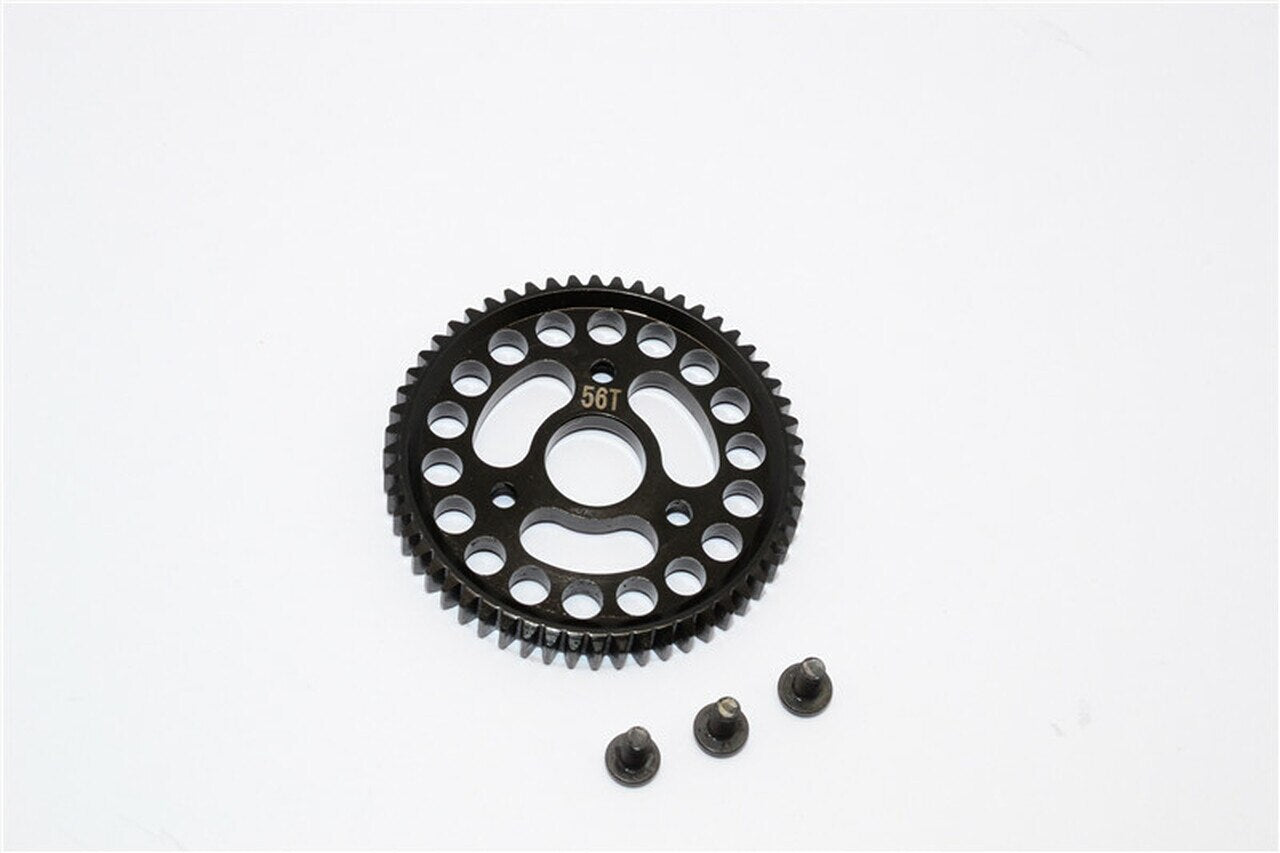 GPM RACING TRAXXAS SLASH 4X4 56T STEEL SPUR GEAR SSLA054T-BK