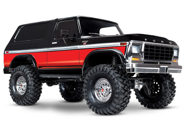 82046-4 - TRX-4® Scale and Trail™ Crawler with 1979 Ford Bronco Body: 1/10 Scale 4WD Electric Truck. Ready-to-Drive® with TQi Traxxas Link™ Enabled 2.4GHz Radio System, XL-5 HV ESC ((GRD SHIP APPLIED)