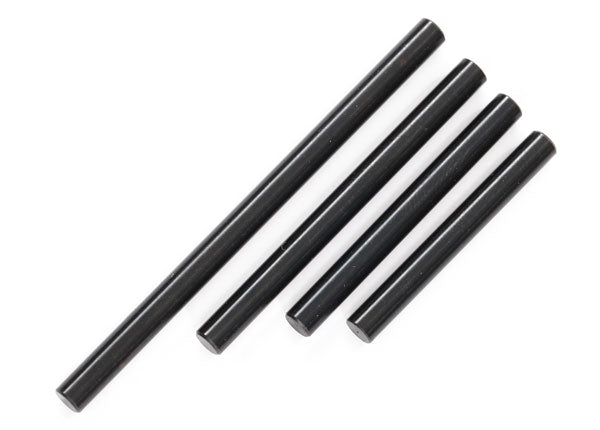 Suspension pin set, rear (left or right) (hardened steel), 4x64mm (1), 4x38mm (1), 4x33mm (1), 4x47mm (1)