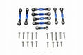 GPM Racing Traxxas 4-Tec 2.0 Blue Aluminum 9pc Tie Rod Set GT160-B-BEBK