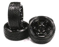Type Xl complete wheel and tire set (4) for drift racing