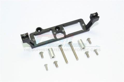 GPM Racing Traxxas TRX-4 Black Aluminum 2-Speed / Diff. Lock Servo Mount TRX4034FR-BK