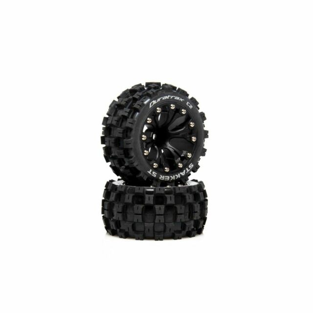 STAKKER ST 2.8 Mounted F/R C2 .5 Offset Black (2)
