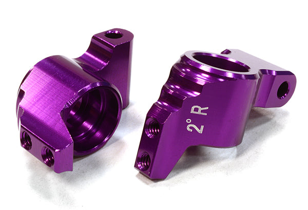 Billet Machined 2 Degree Rear Hub Carrier for HPI 1/10 Sprint 2 On-road