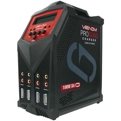 0686 Pro Quad 100W X4 AC/DC 7A LiPo/LiHV/NiMH Bal Chrgr