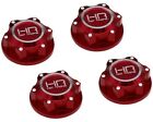 Hot Racing Arrma 1/5 Kraton Aluminum Serrated Dirt Shield Wheel Nuts