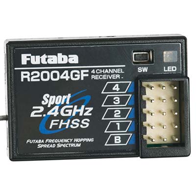 R2004GF 2.4G FHSS Rx 4Ch Rx 4YF 3PL