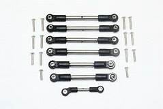 GPM Racing Traxxas Stainless Steel Thickened Tie Rods - Rustler 4x4