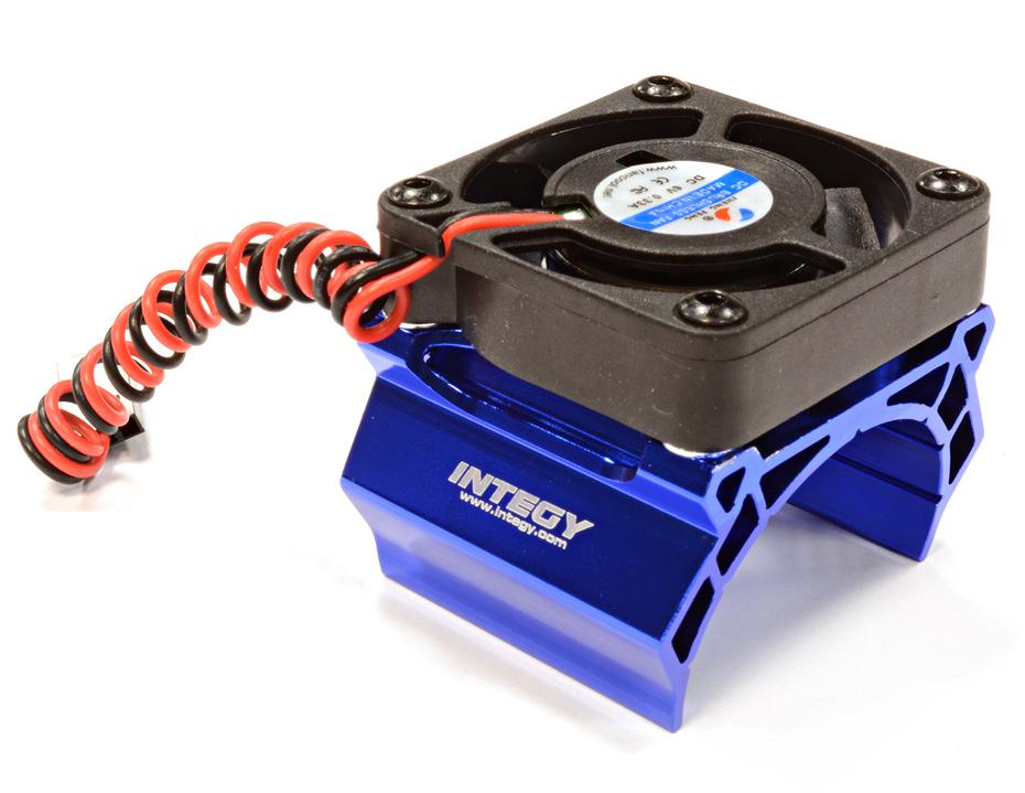 HIGH SPEED COOLING FAN+HEATSINK MOUNT FOR 36MM O.D. MOTOR C25794BLUE