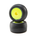Directional Tires,Front,Mounted,Yellow: Mini-T 2.0