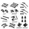 AluminaSpeed Ultimate Upgrade Aluminium Combo in BLACK color for 1/18 Arrma TYPHON and GRANITE GROM
