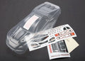Body, 1/16 E-Revo (clear, requires painting)/ grille and lights decal sheet