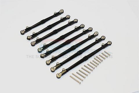 SCX102049FR-BK GPM Racing Axial SCX10 II Black Aluminum Front & Rear Link Set SCX2049FR-BK GPM Racing Axial SCX10 II Black Aluminum Front & Rear Link Set SCX2049FR-BK GPM Racing Axial SCX10 II Black Aluminum Front & Rear Link Set SCX2049FR-BK
