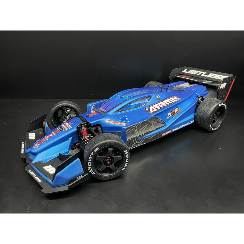 STP1135BK  Kit Front Wing / Bottom Plate / Active Rear wing BLACK V2.0 (2) PACKAGES