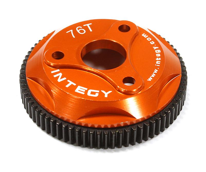 T8008ORANGE 76T Metal Spur Gear Stampede/Rustler/Slash