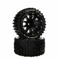 Duratrax Lockup ST Belted 2.8 Mounted F/R 14mm Black (2 DTXC5541)