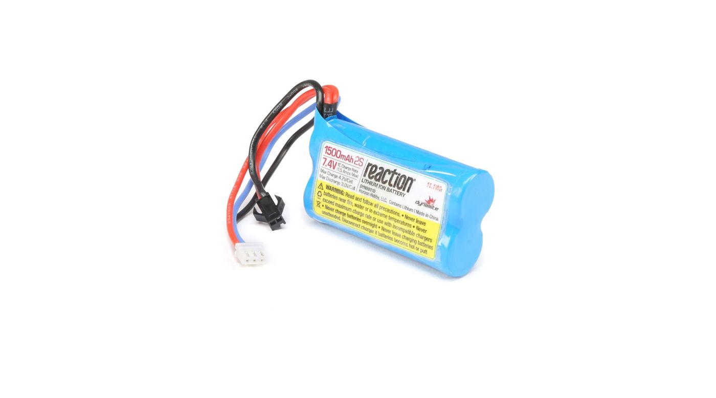 7.4V 1500 mAh 2S Li-Ion: Jet Jam Pool Racer