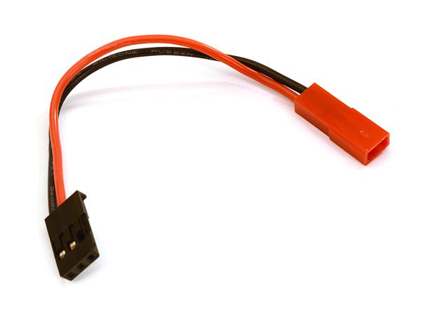 100mm Silicone Wire JST Style 2 Pin to FUT Male Plug Wire Harness C28100