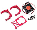 MH550TE02 Red Multi Mount Fan Cool Heat Sink 36mm Motor