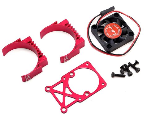 MH550TE02 Red Multi Mount Fan Cool Heat Sink 36mm Motor