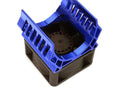 36mm Motor Heatsink+40x40mm Cooling Fan 17k rpm for Most 1/10 On-Road & Off-Road C28598BLUE