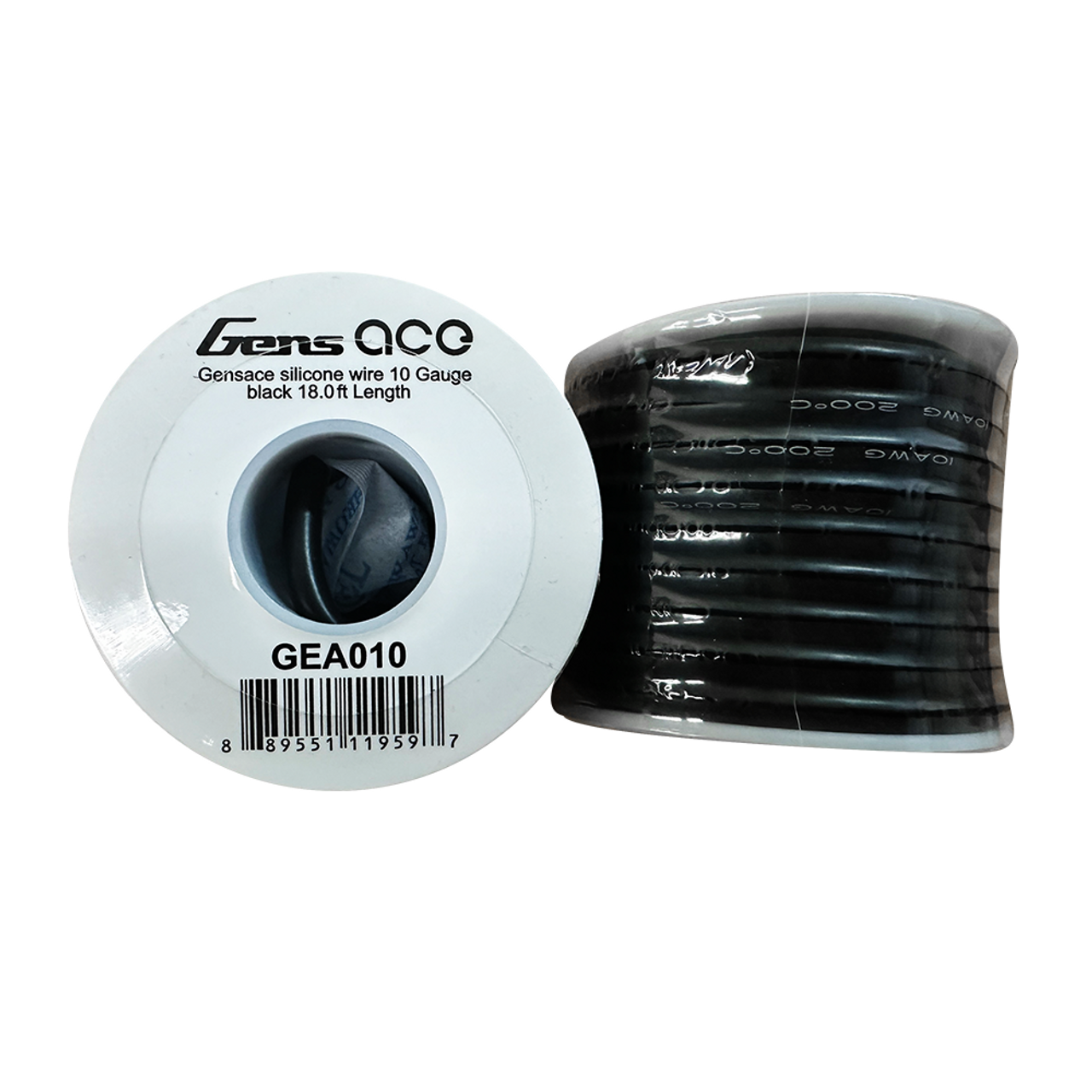Gens ace silicone wire 10 Gauge black 18.04ft Length