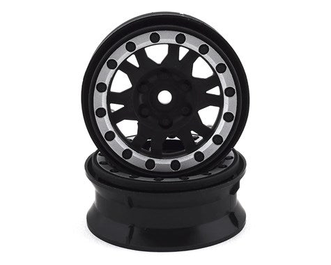 Pro-Line Impulse 1.9" Bead-Loc Wheels (Black/Silver) (2)