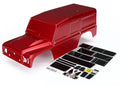 TRA8011R TRX4 DEFENDER BODY RED