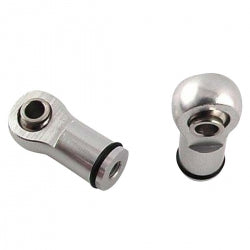 RVO154M08 SILVER BALL TYPE ALUMINUM SHOCK ENDS