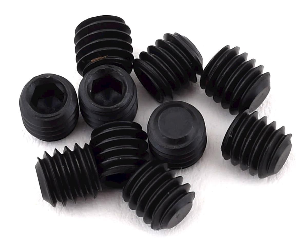 Flat Point Set Screws, M4x4mm (10)
