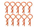 BENT MEDIUM BODY PINS ORANGE (10)