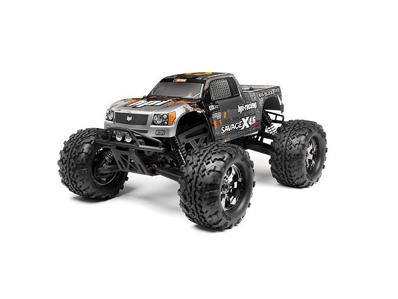HPI109083  SAVAGE X 4.6 Big Block RTR, Nitro Powered Monster Truck, 1/8 Scale, 4X4, w/ a 2.4Hz Radio System