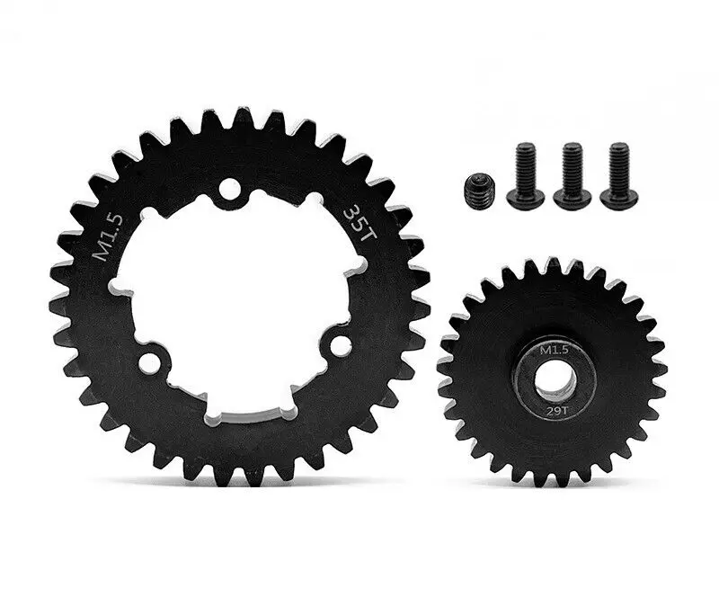 HD Steel 29T Pinion + 35T Spur Gear Set 1.5 MOD for Traxxas X-Maxx & XRT C33124